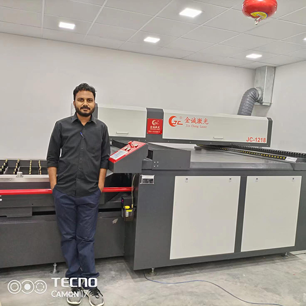 YITAI laser machine installation online in April